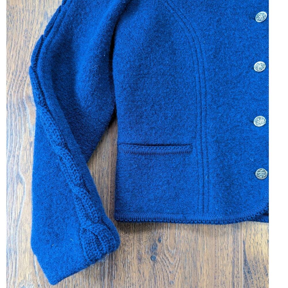 SKYR Vintage Wool Blazer Blue 10 - Picture 4 of 6